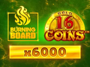 16 Coins™ Gold Burning Board™ game thumbnail
